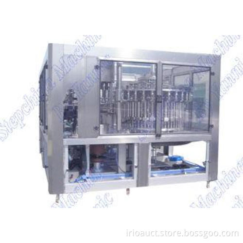 High Speed 3 In1 Bottled Juice Hot Filling Machine For PET